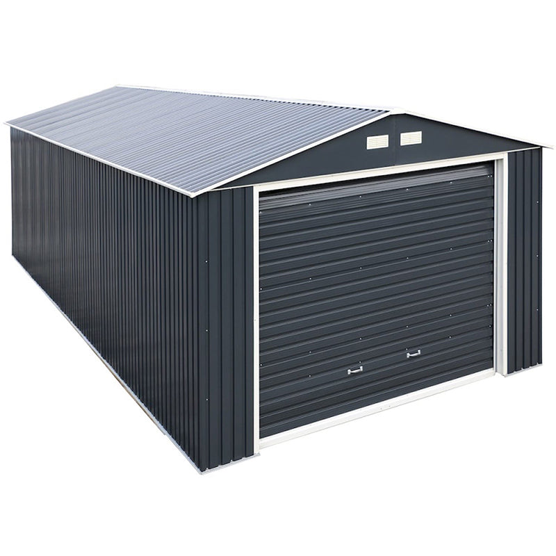 12x26 ft Metal Garage, Metal Storage Shed