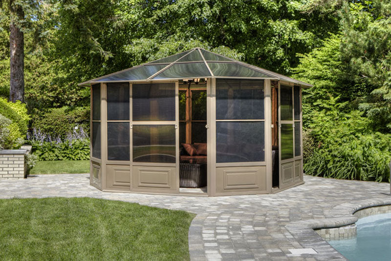Gazebo Penguin Florence Solarium 12 Ft. x 12 Ft.