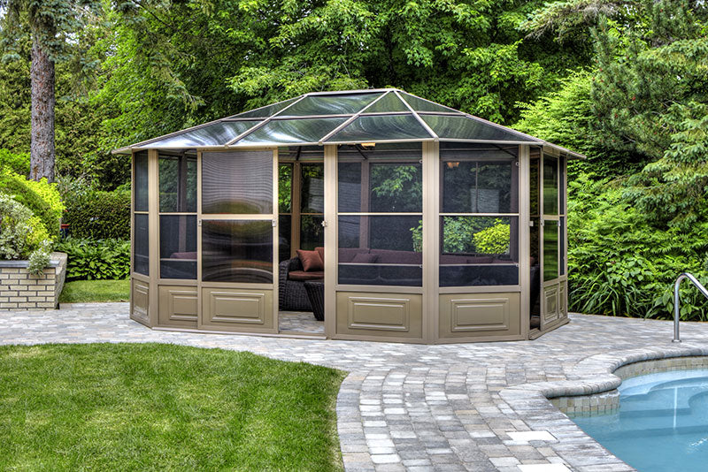 Gazebo Penguin Florence Solarium 12 Ft. x 15 Ft.