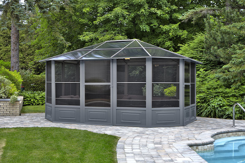 Gazebo Penguin Florence Solarium 12 Ft. x 15 Ft.