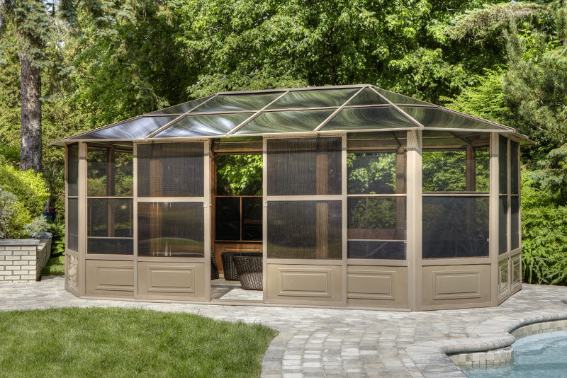 Gazebo Penguin Florence Solarium 12 Ft. x 18 Ft.