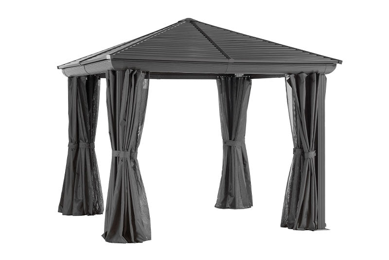 Gazebo Penguin Venus Gazebo with Metal Roof 10 Ft. x 10 Ft.