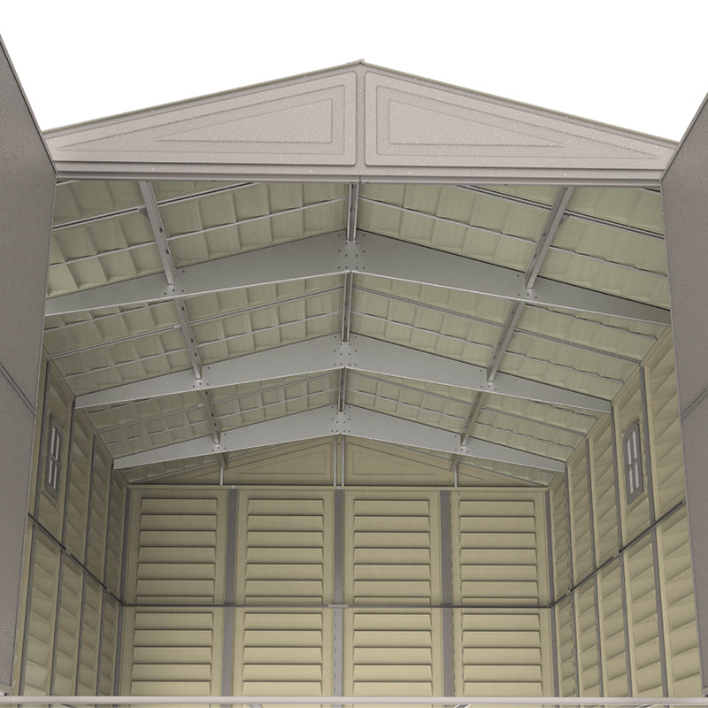 10×15 ft Vinyl Garage, Vinyl Storage Shed
