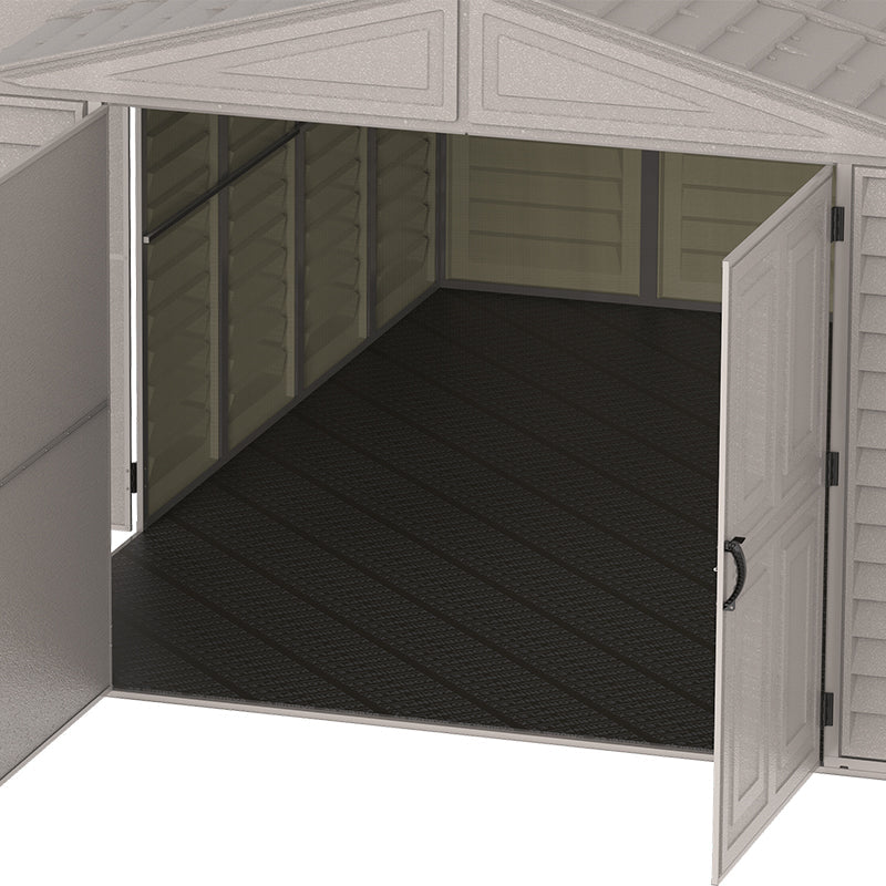 10×15 ft Vinyl Garage, Vinyl Storage Shed