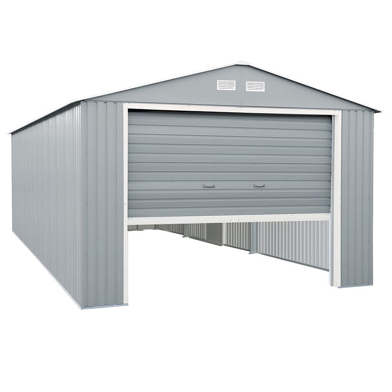 12x26 ft Metal Garage, Metal Storage Shed