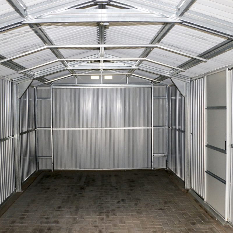 12x26 ft Metal Garage, Metal Storage Shed