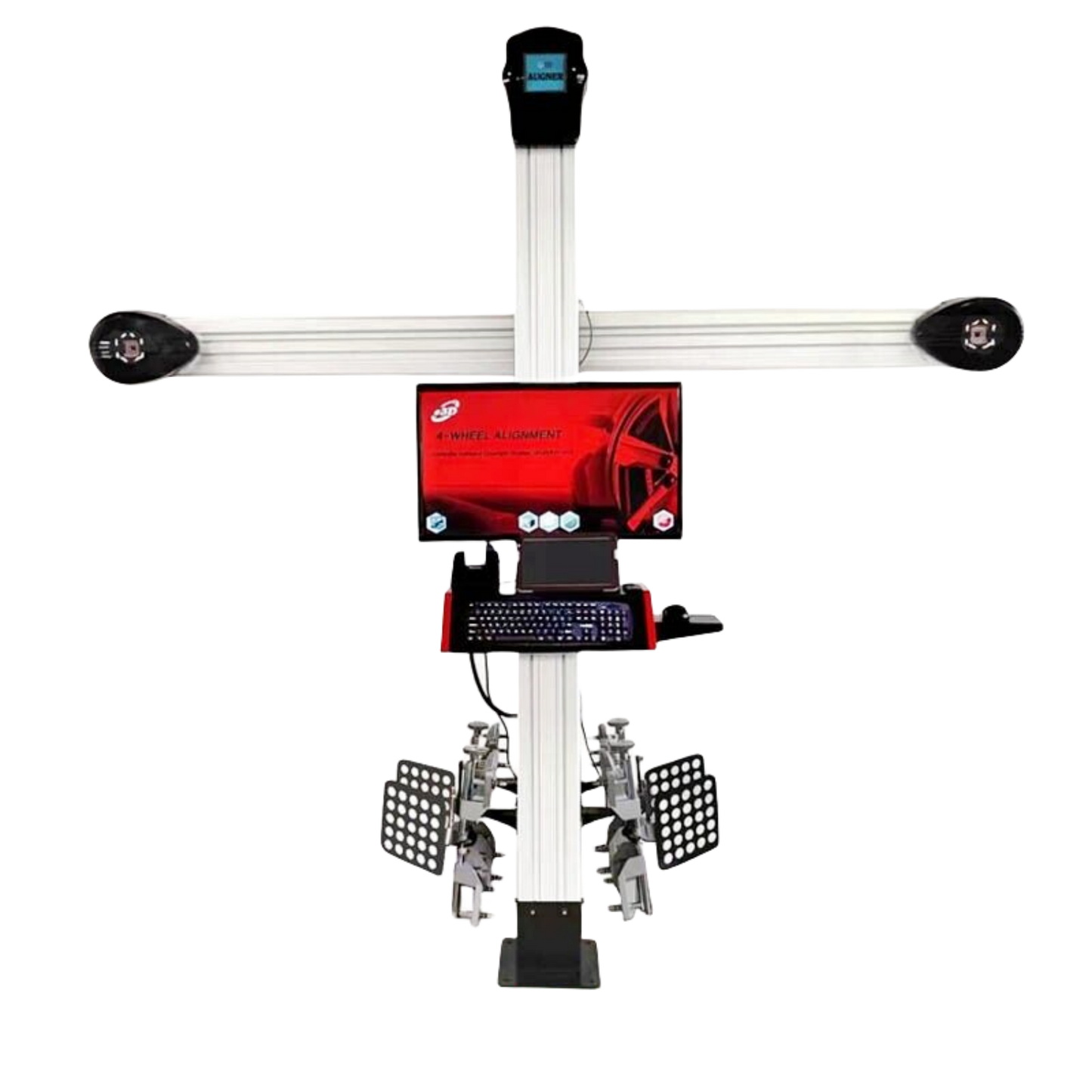 Wheel Alignment Machine Works on 2 Post & Scissor Lift-AV6 Pro