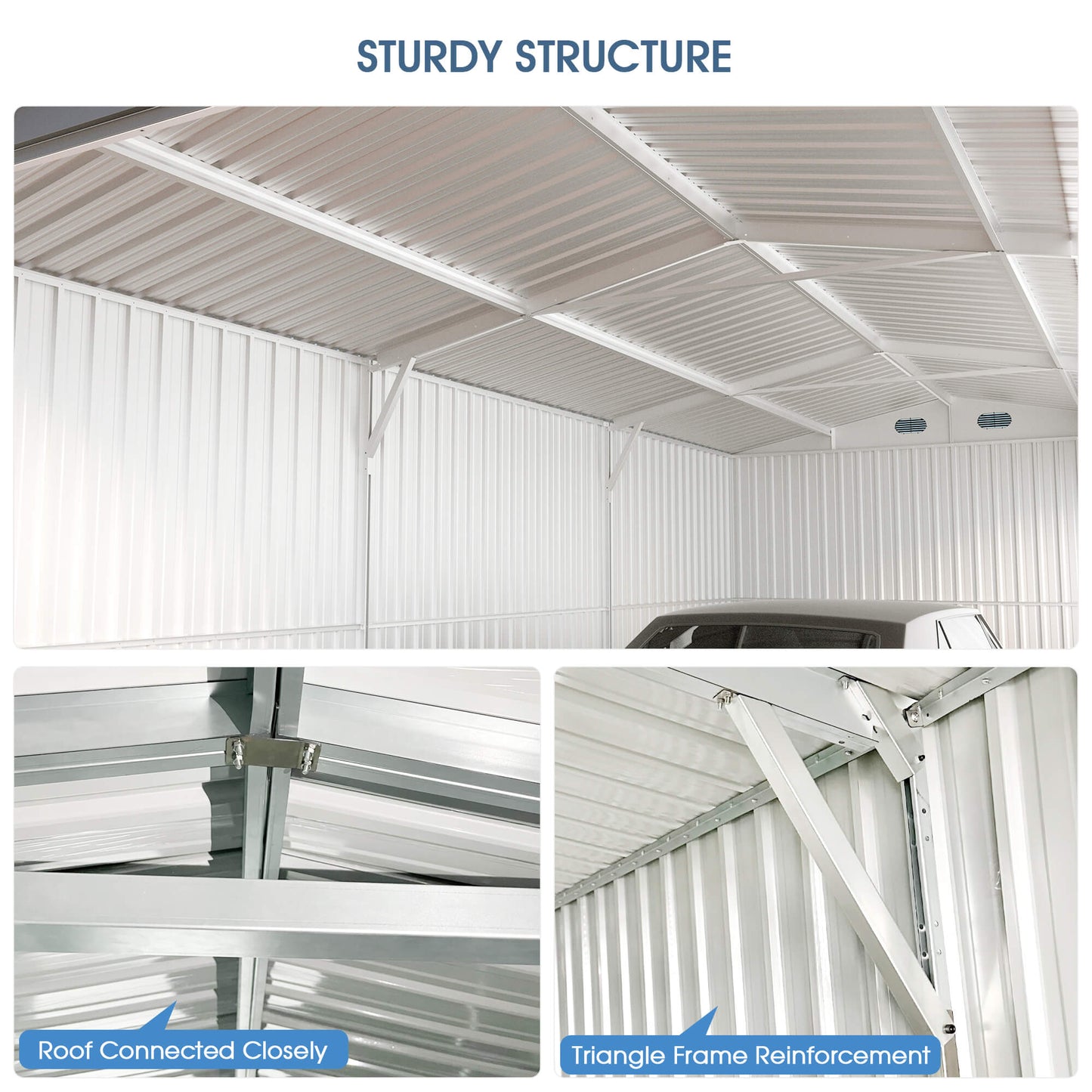 Metal Storage Shed 13'x20'