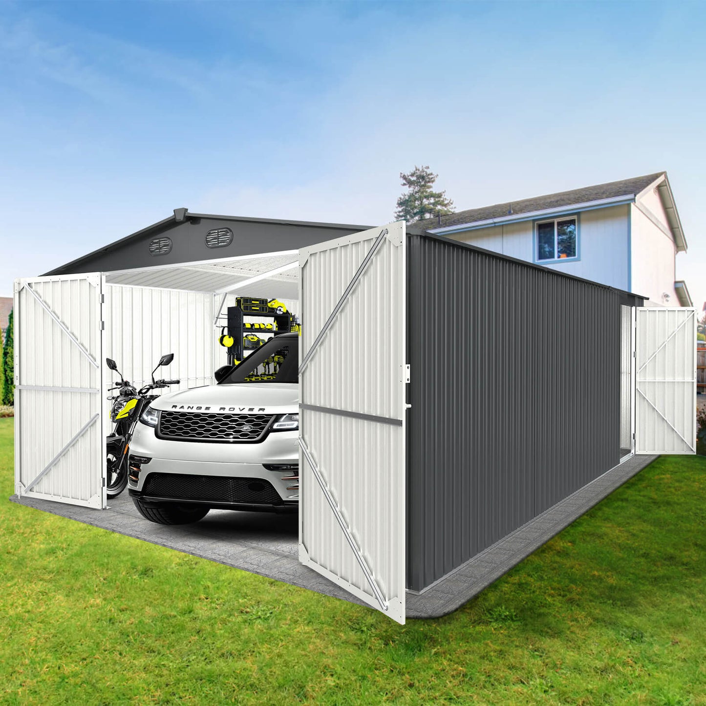 Metal Storage Shed 13'x20'
