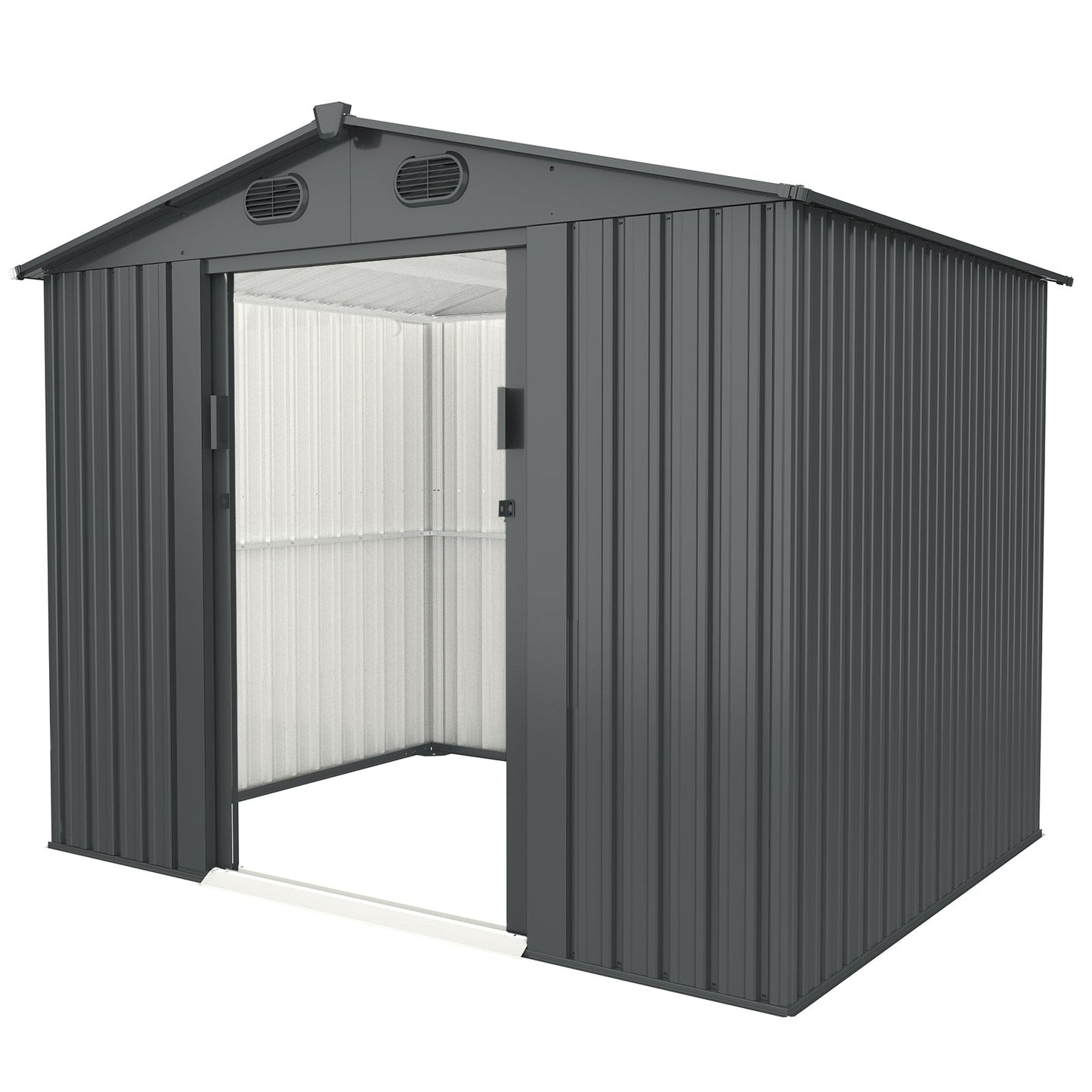 Metal Storage Shed 8'x6'