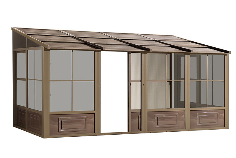 Gazebo Penguin Florence Add-A-Room with Metal Roof 8 Ft. x 16 Ft.
