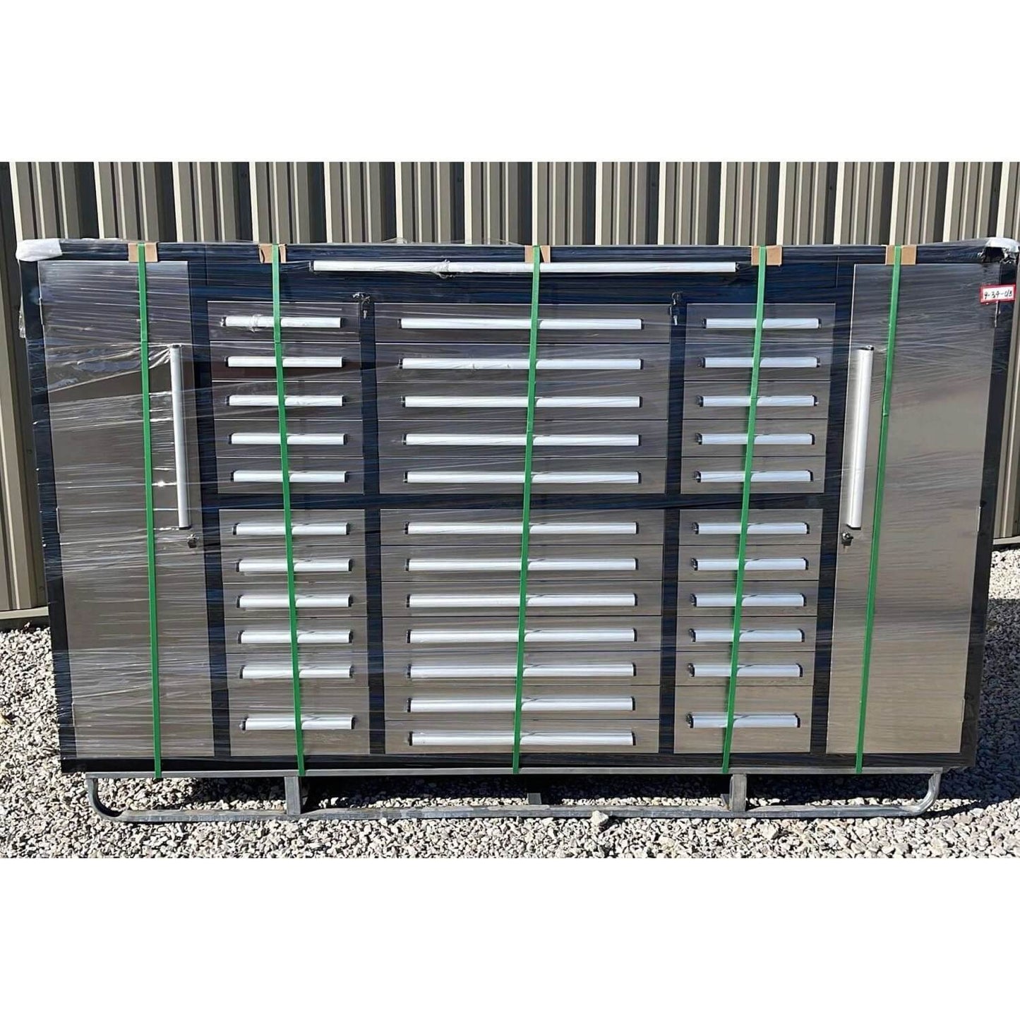 9ft Storage Cabinet (34 Drawers)