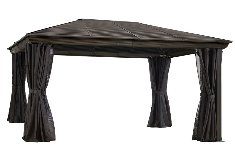 Gazebo Penguin Venus Gazebo with Metal Roof 12 Ft. x 16 Ft.