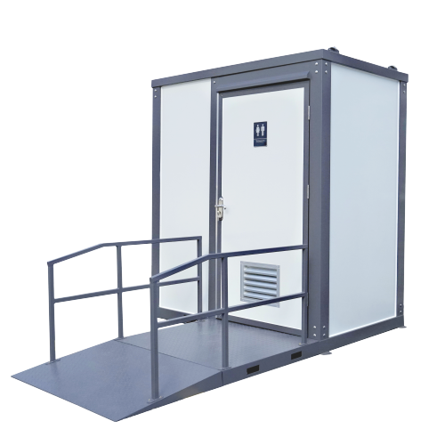 Handicap-Accessible Portable Restroom for Disabled