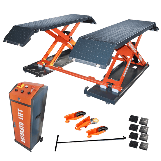 KT-X85 Mid-rise Scissor Lift (Two variations for voltage, 110v and 220v)