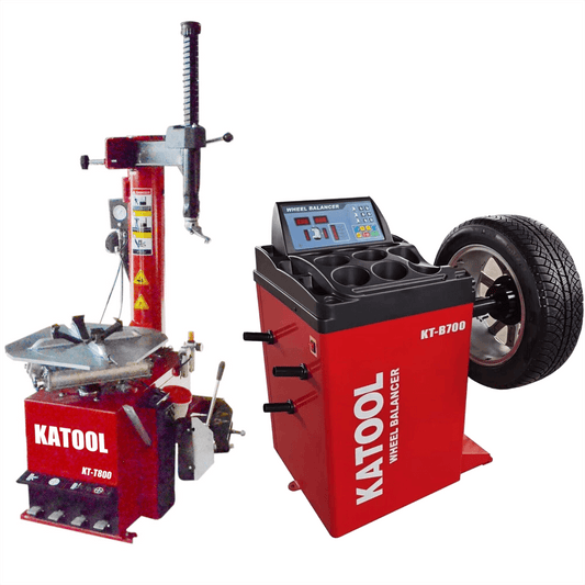 2.5 HP Tire Changer Wheel Changers Combo Wheel Balancer (T800+B700)
