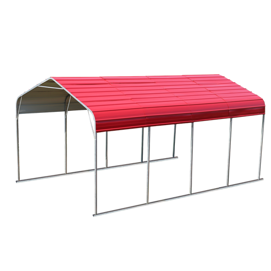 Classic Steel Carport W12' x L20'