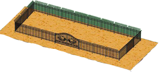 Greatbear Wrought Iron Fence & Driveway Gate